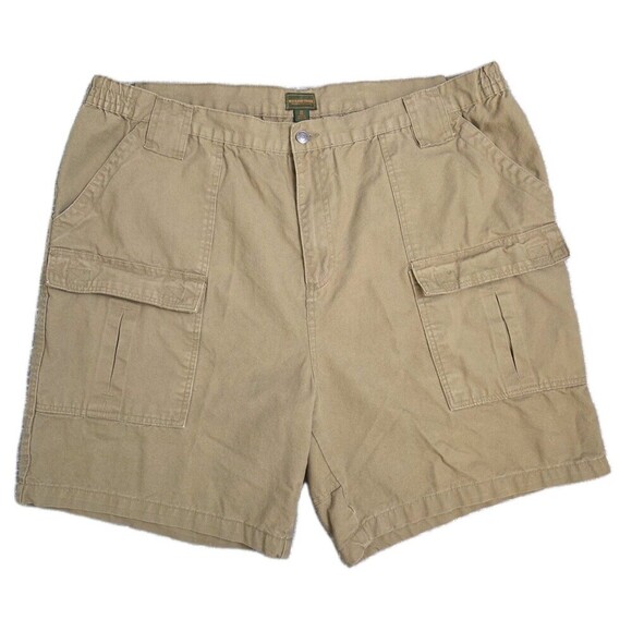 Boulder Creek Cargo Short Rugged Outdoor Khaki Tan Men's 48 - SEE DESC - Picture 1 of 10